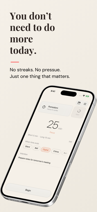 Modus: Pomodoro & Focus Timer Screenshot 1 of 5