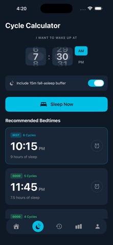 SleepFlow Sleep Tracker Screenshot 5 of 6