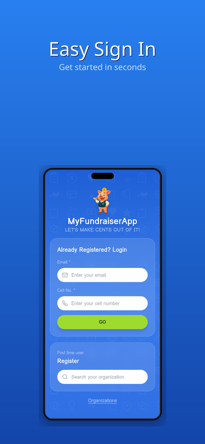 My Fundraiser App screenshot 1