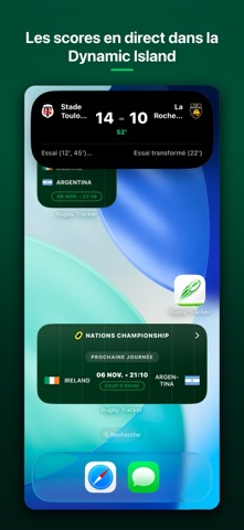 Rugby Tracker screenshot