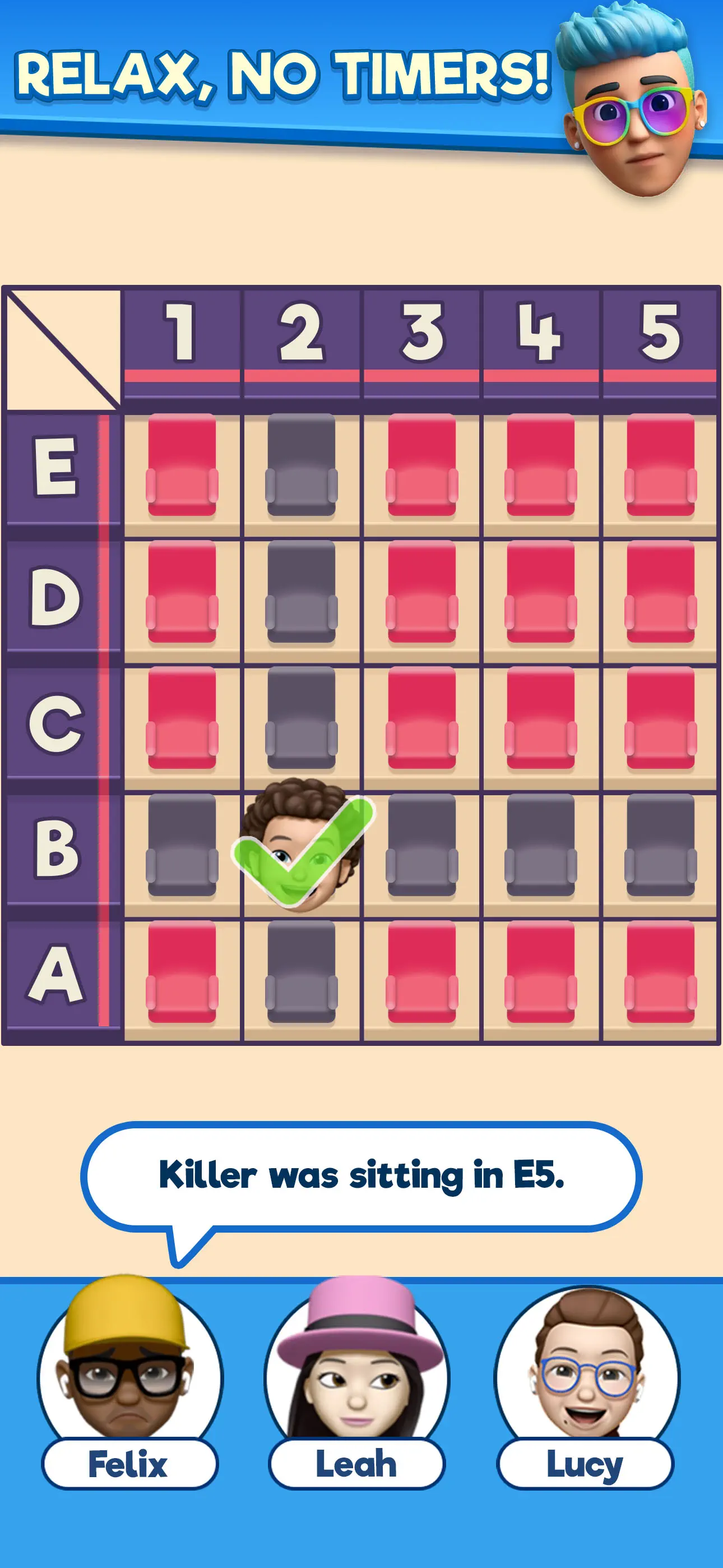 That’s My Seat – Logic Puzzle screenshot 2