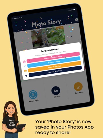 Photo Story iPad screenshot 7