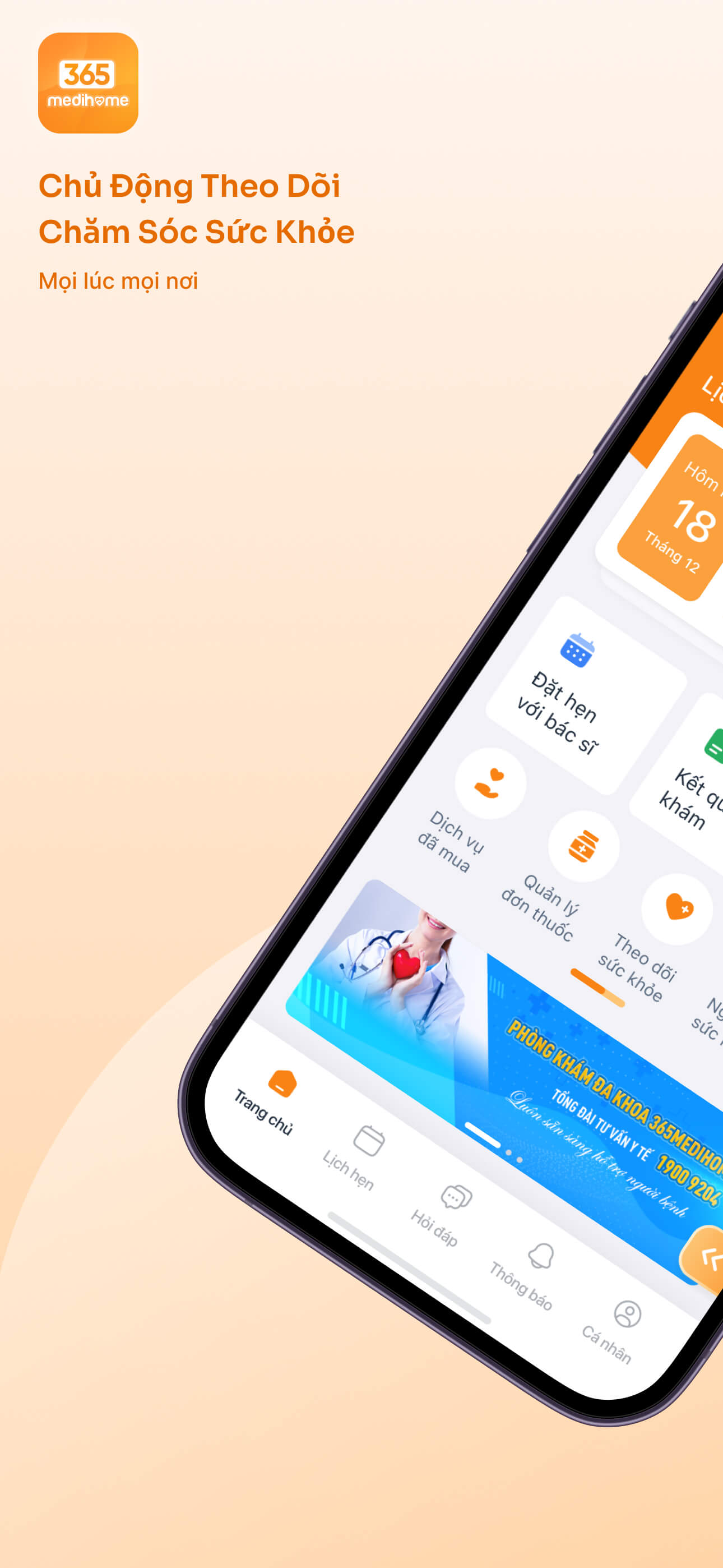 365 MediHome: Y bạ điện tử