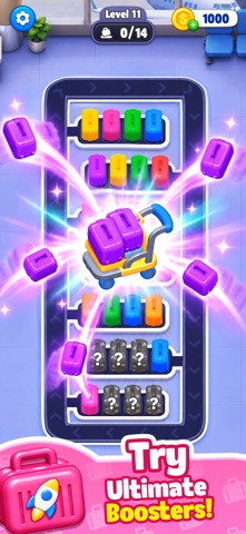 Luggage Flow: Color Sort screenshot 3