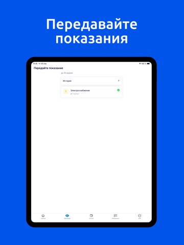 ГЭС Абонент iPad screenshot