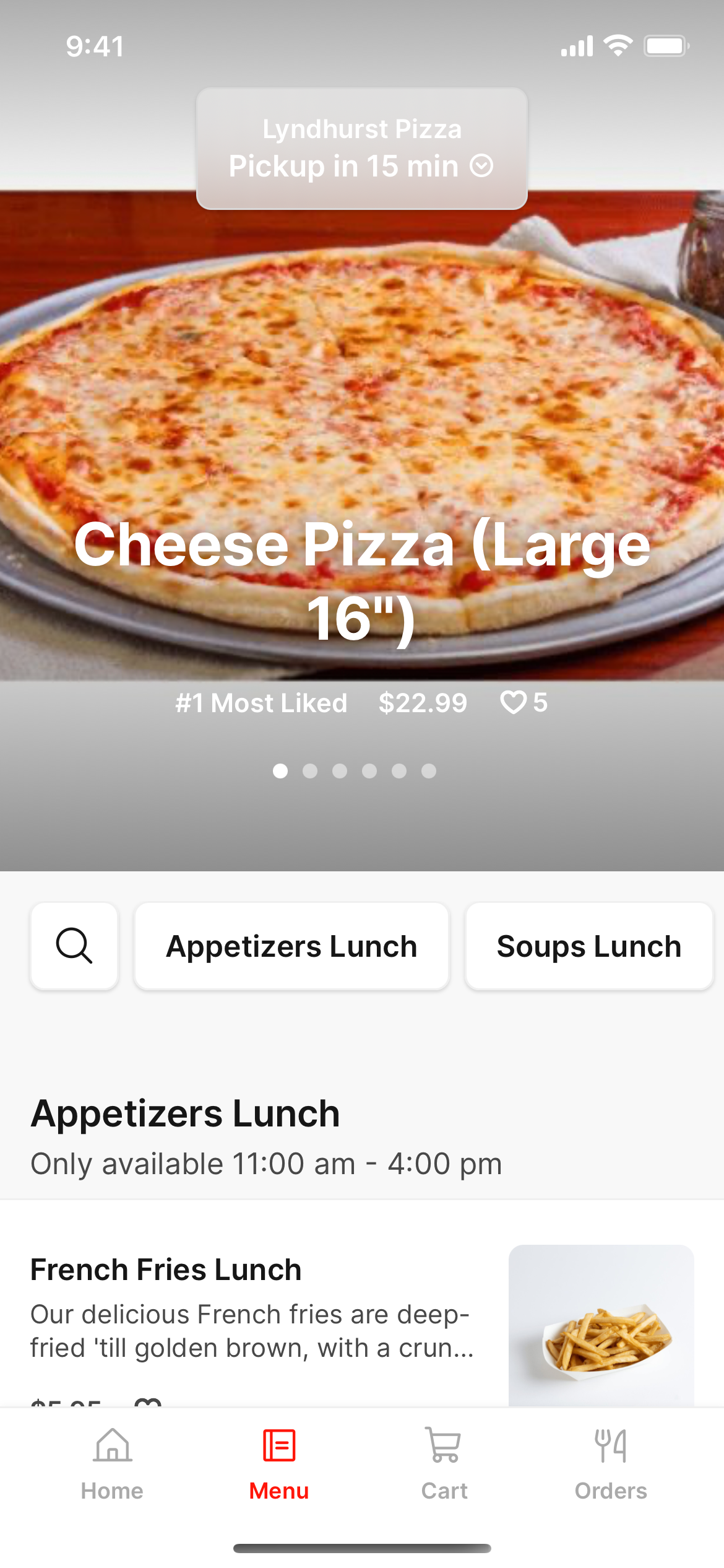 Lyndhurst Pizzeria screenshot 2