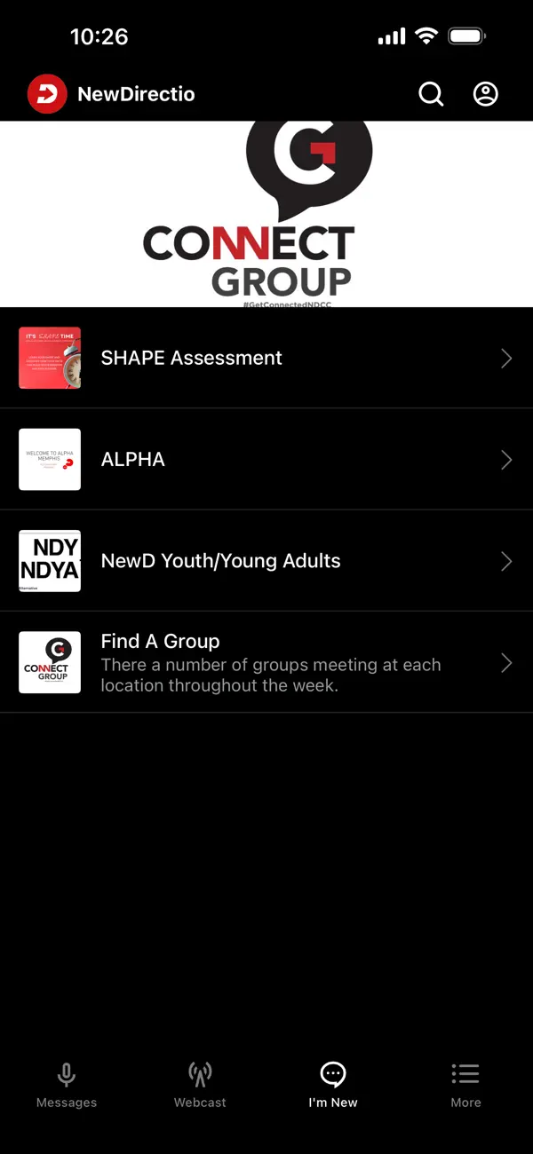 Screenshot #3 pour New Direction Christian Church