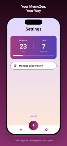 MemoZen screenshot