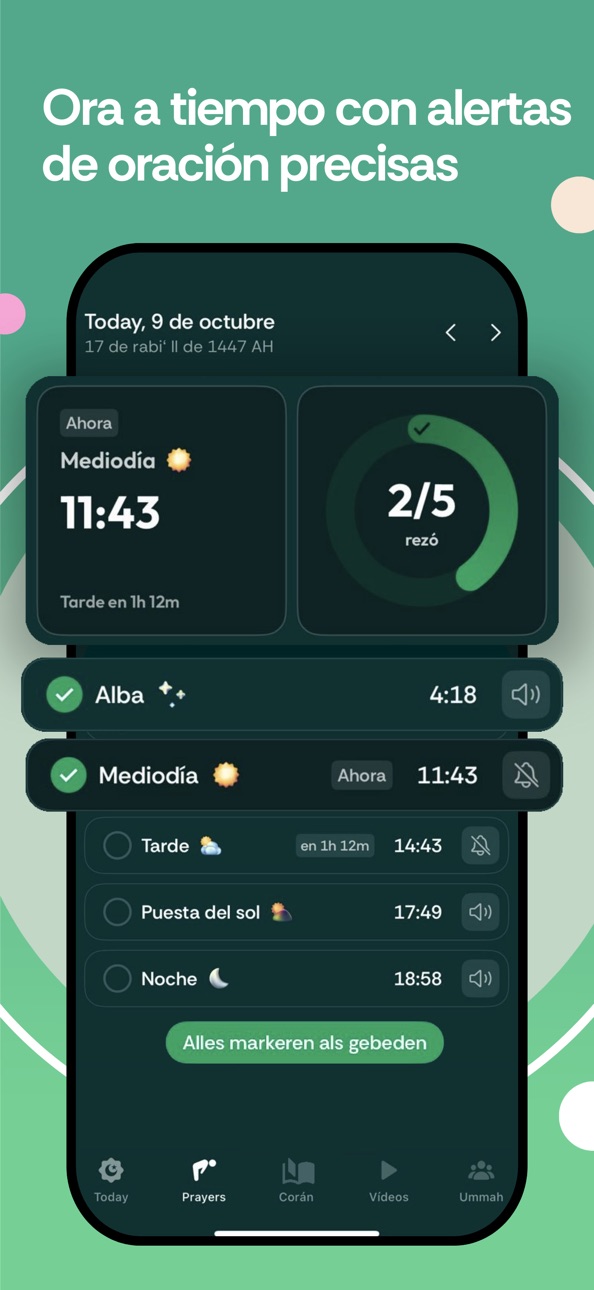 Muslim Pro: Quran & Athan iOS Mod IPA screenshot 1 - iOS game interface