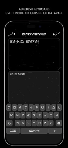 Datapad | Aurebesh Translator Screenshot 2 of 10