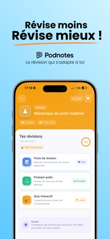 Podnotes screenshot