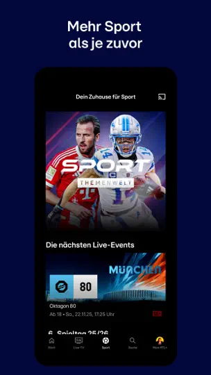 Screenshot von RTL+ auf dem iPhone 3