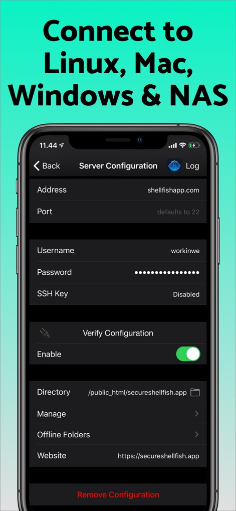 SSH Files – Secure ShellFish - App de Para desarrolladores | MWM