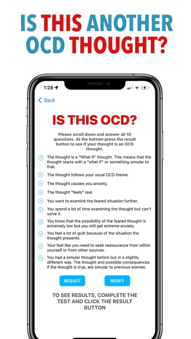 Screenshot #1 pour OCD HELP