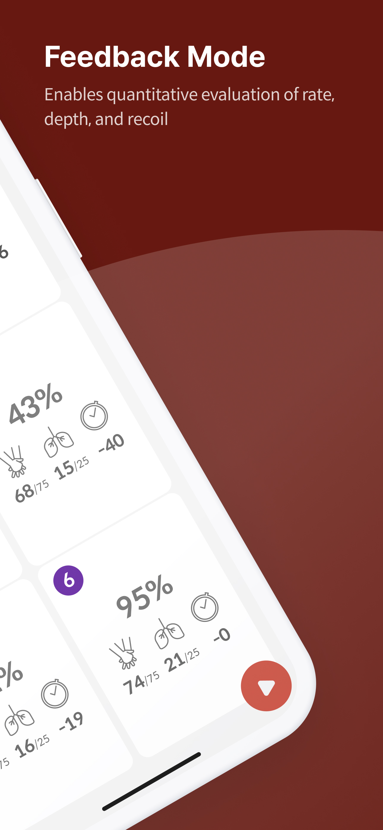 CPRplus- cprCUBE Training App screenshot 5