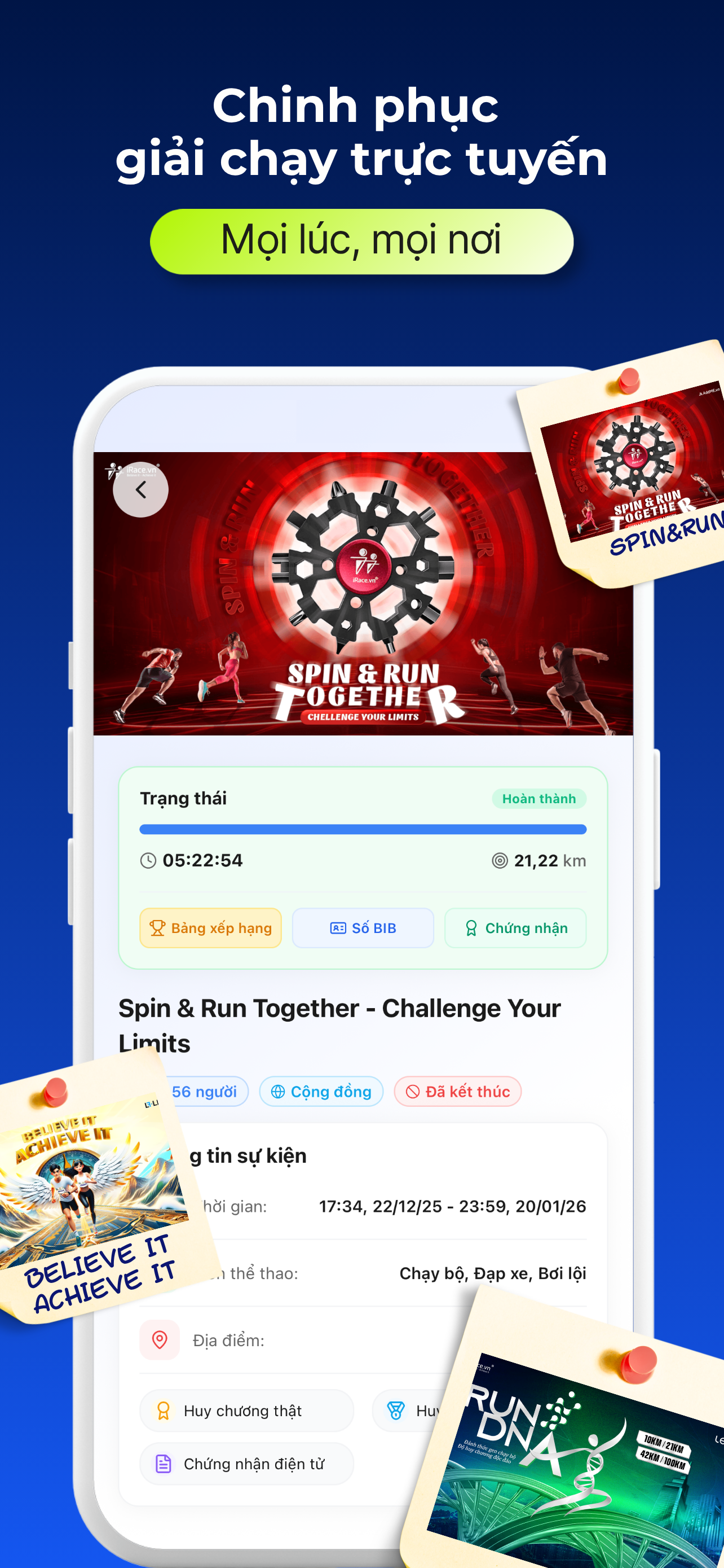 iRace: Virtual Run & Events screenshot 2