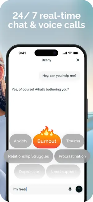 Dzeny: AI Mental Wellbeing screenshot 2