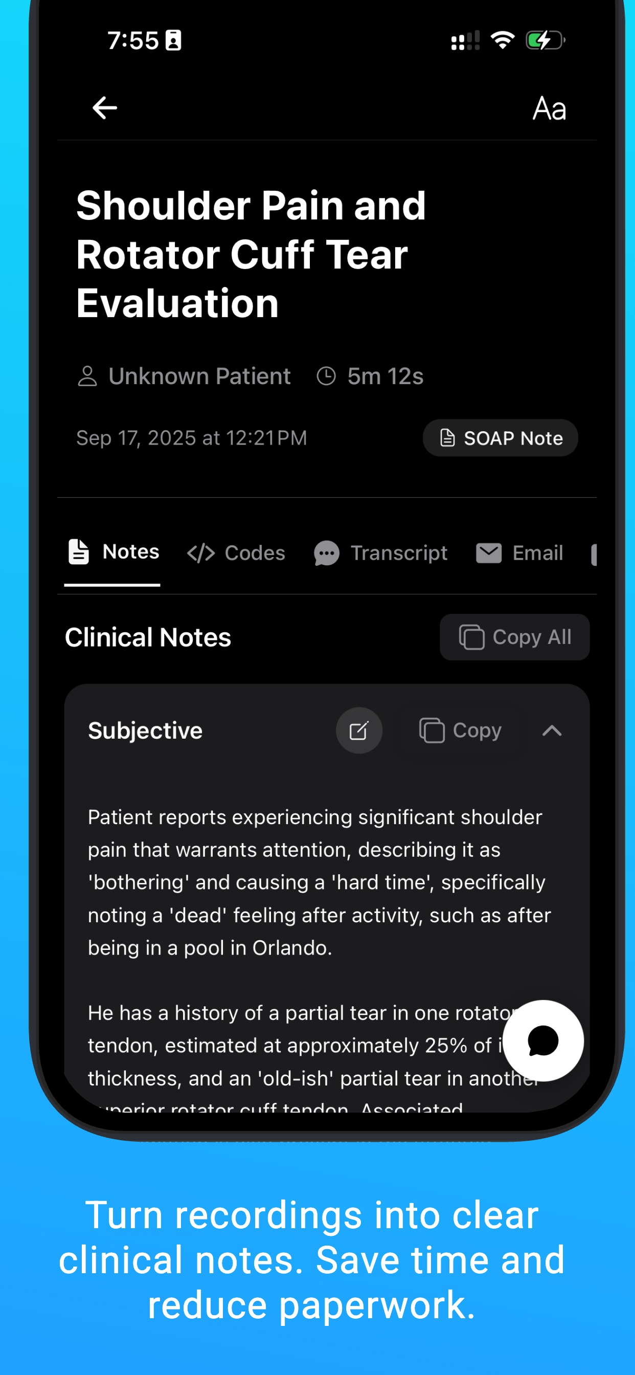 DocuMD – Medical Scribe
