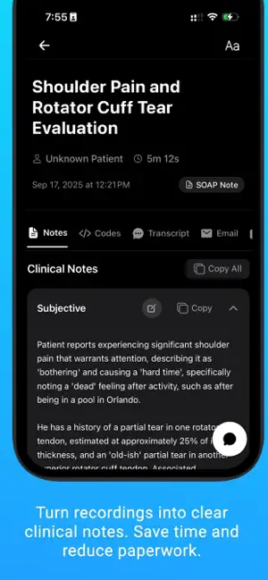 DocuMD – Medical Scribe screenshot 3
