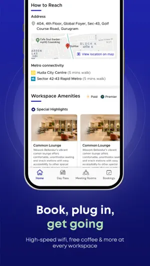 myHQ: Coworking Spaces screenshot 2