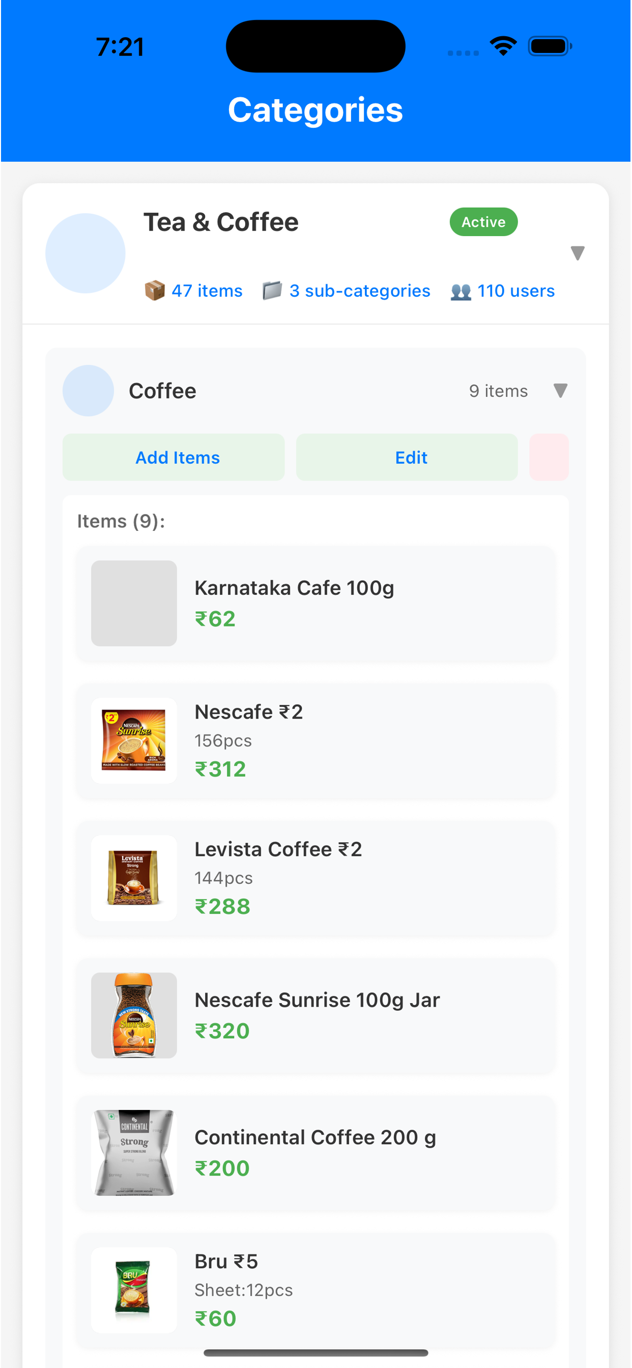 Bombay Store Admin