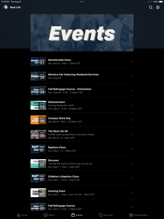 Screenshot #6 pour River City Community Church