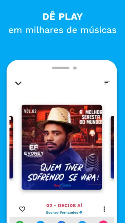 Screenshot 4 di 6 di Sua Música: Ouvir e Baixar