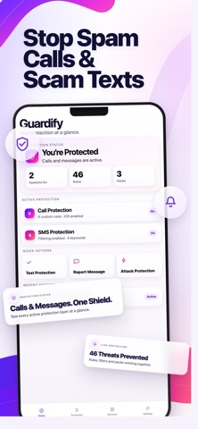 Guardify: Call & SMS Blocker Screenshot 2 of 9