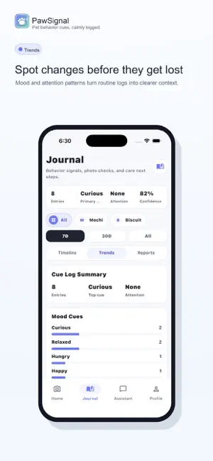 PawSignal: Pet Behavior AI screenshot 3