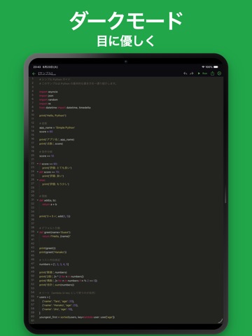 シンプルPython iPad screenshot 5