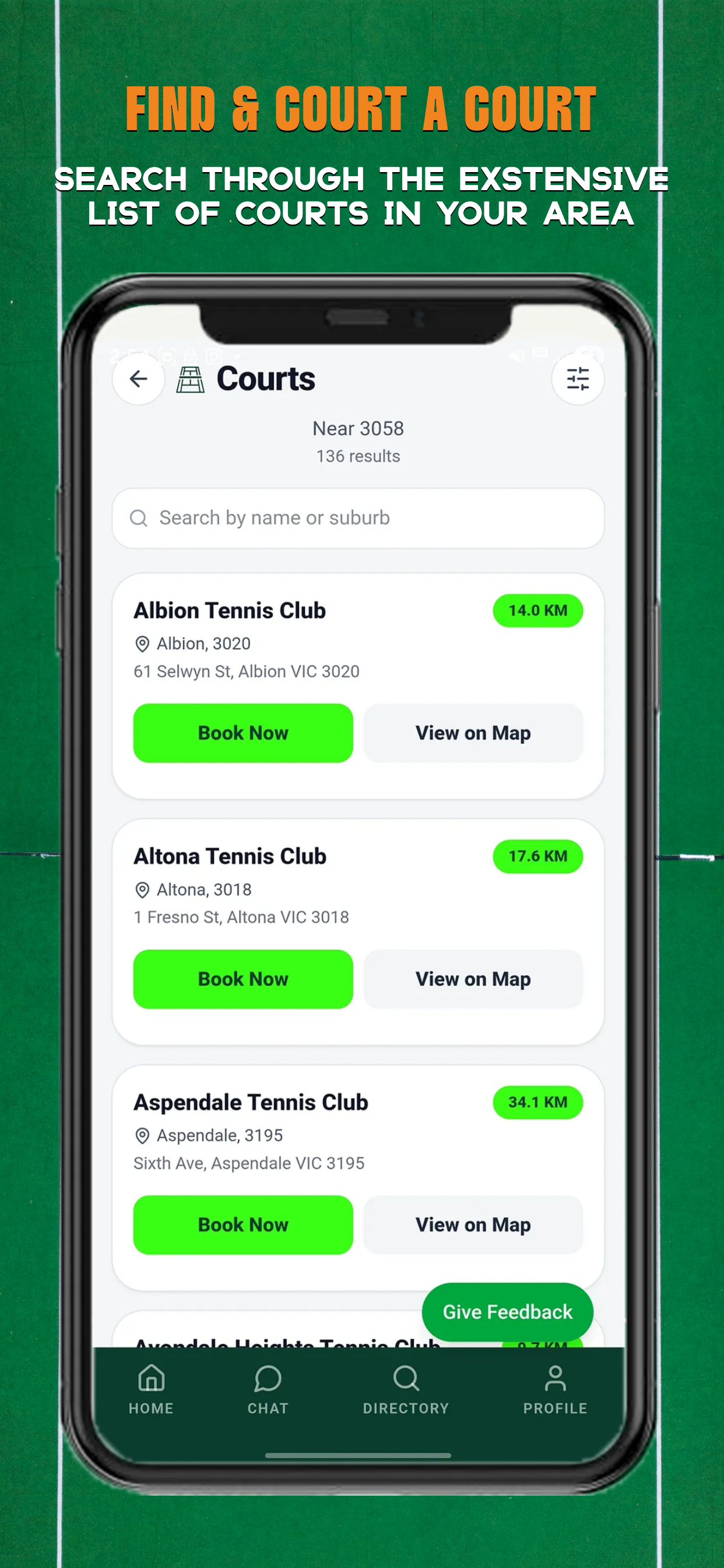 TennisMate Australia screenshot 5