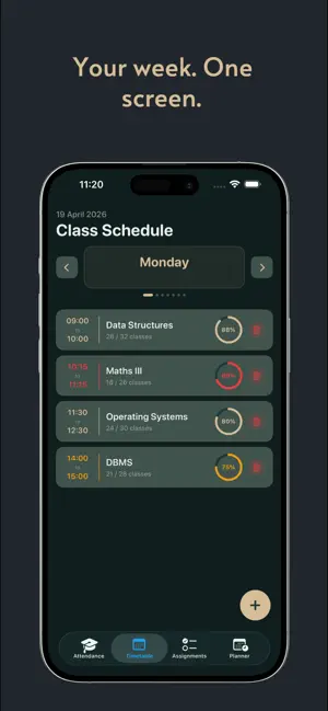 College Buddy: Attendance screenshot 2