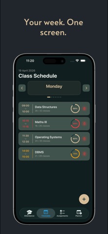 College Buddy: Attendance iPhone screenshot