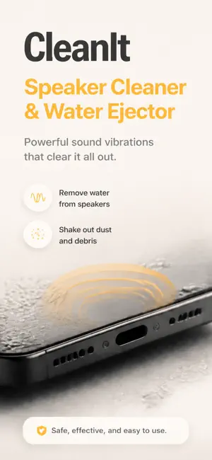 Speaker Cleaner - CleanIt screenshot 1