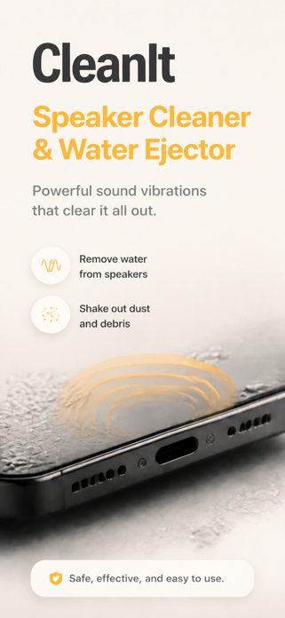 Speaker Cleaner - CleanIt Screenshot 1 of 3