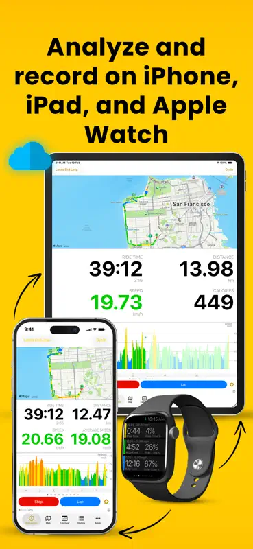 Cyclemeter Cycling GPS Tracker screenshot 9 of 10