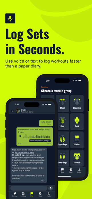 Smart Workout Diary Screenshot 2 of 7
