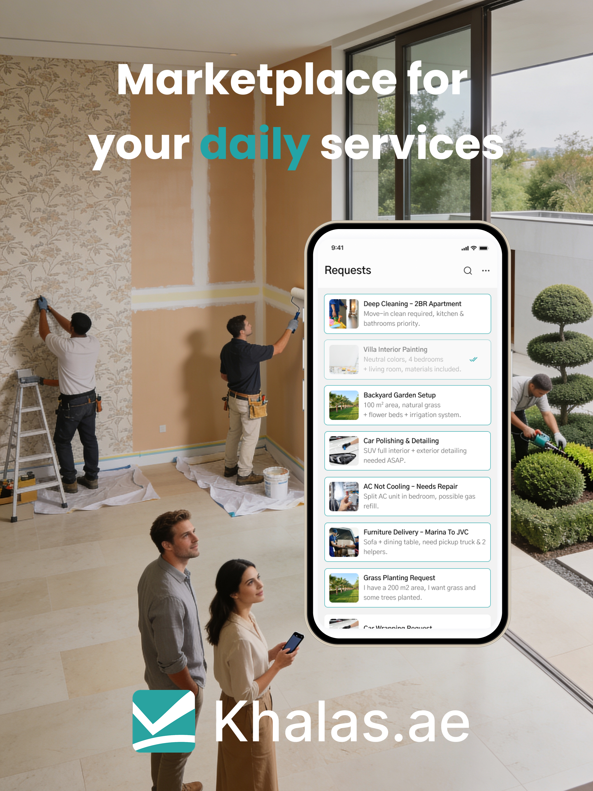 Khalas.ae - Service Provider