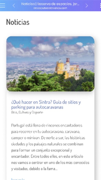 AreasAutocaravanas Screenshot