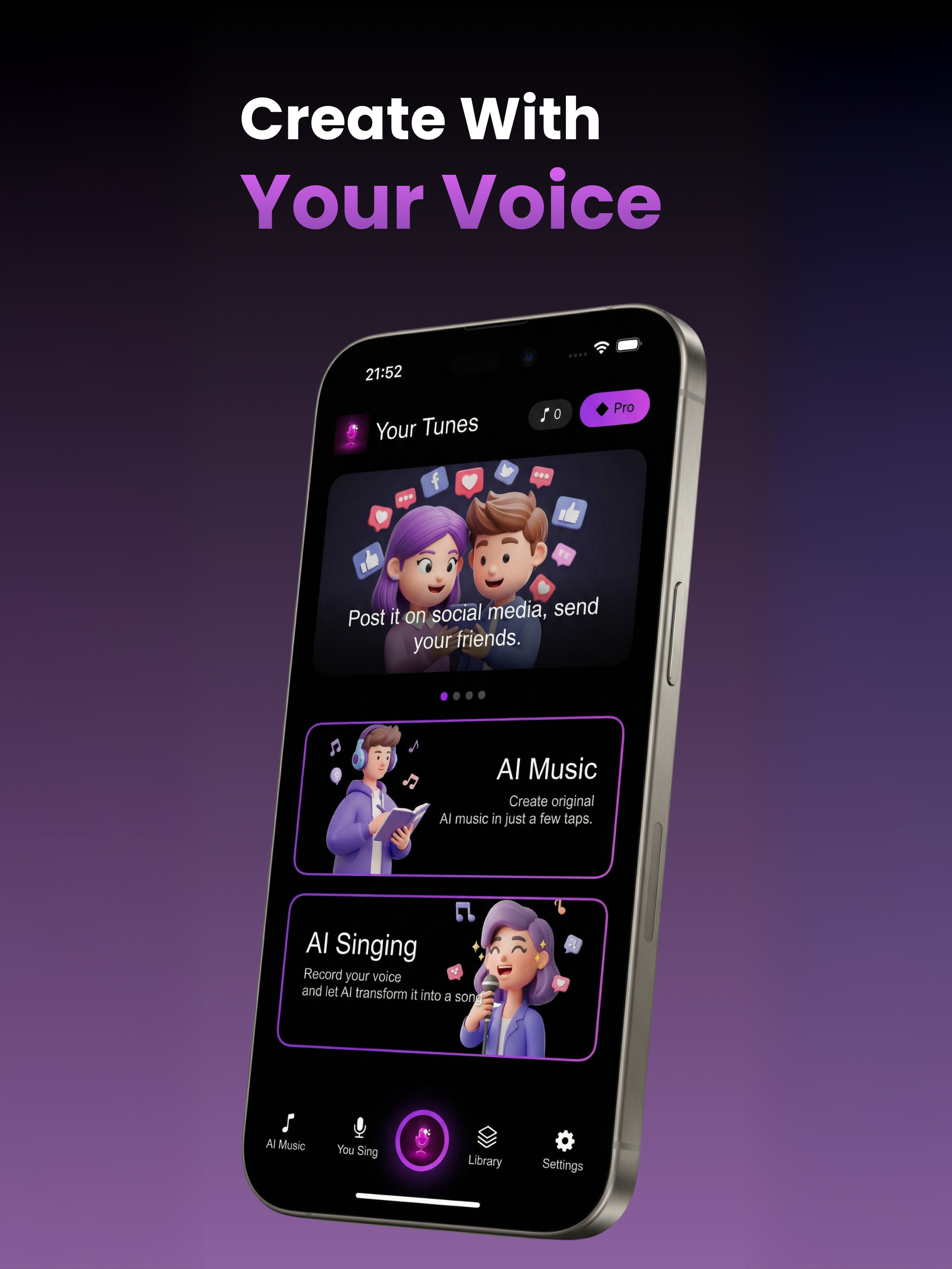 Your Tunes - AI Song Generator