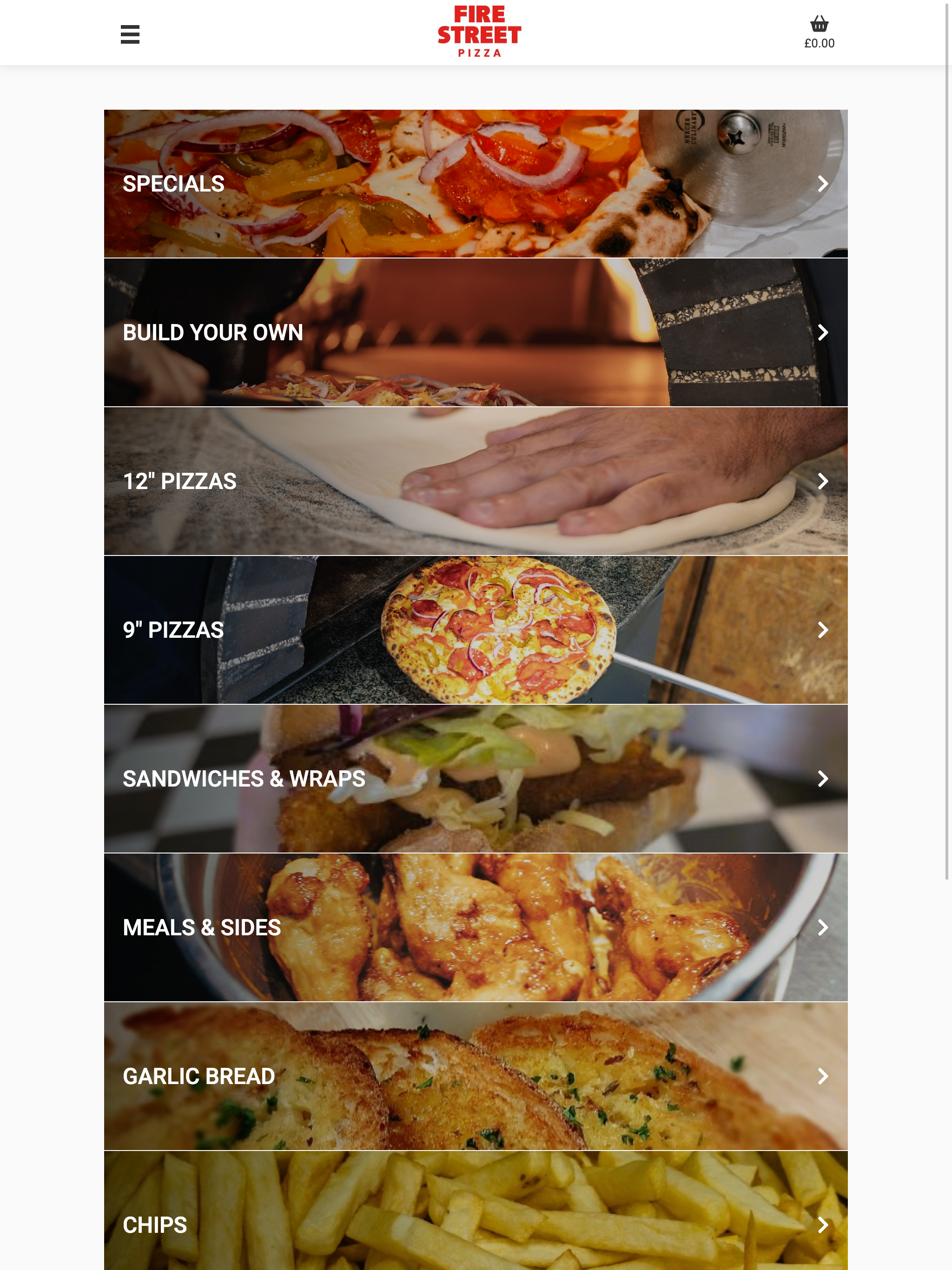 Fire Street Pizza screenshot 4