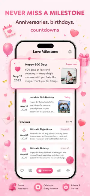 Couple+: Love Counter & Diary screenshot 3