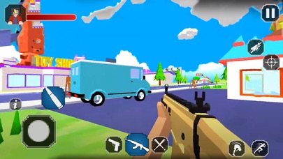 Block Dude Theft Mafia City 3D Screenshot