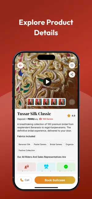 Pinit: Sarees at your doorstep screenshot 2