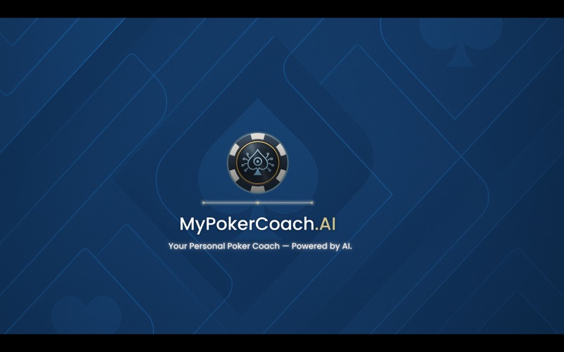 MyPokerCoach.AI app screenshot