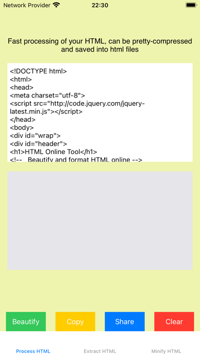 Screenshot #2 pour HtmlProcessorHelper