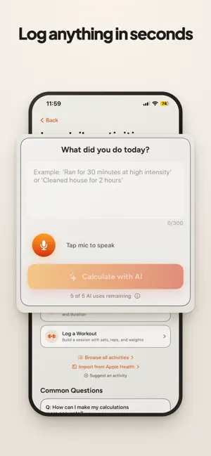 Calorie Burning - Motion AI screenshot 2
