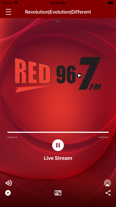 RED 967FM Screenshot