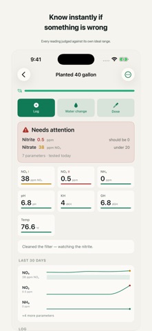 Aquafern: Fish Tank Tracker Screenshot 1 of 7