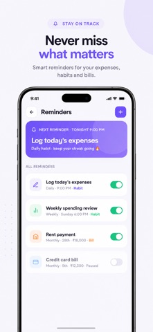 Lunor: Expense Budget Tracker screenshot